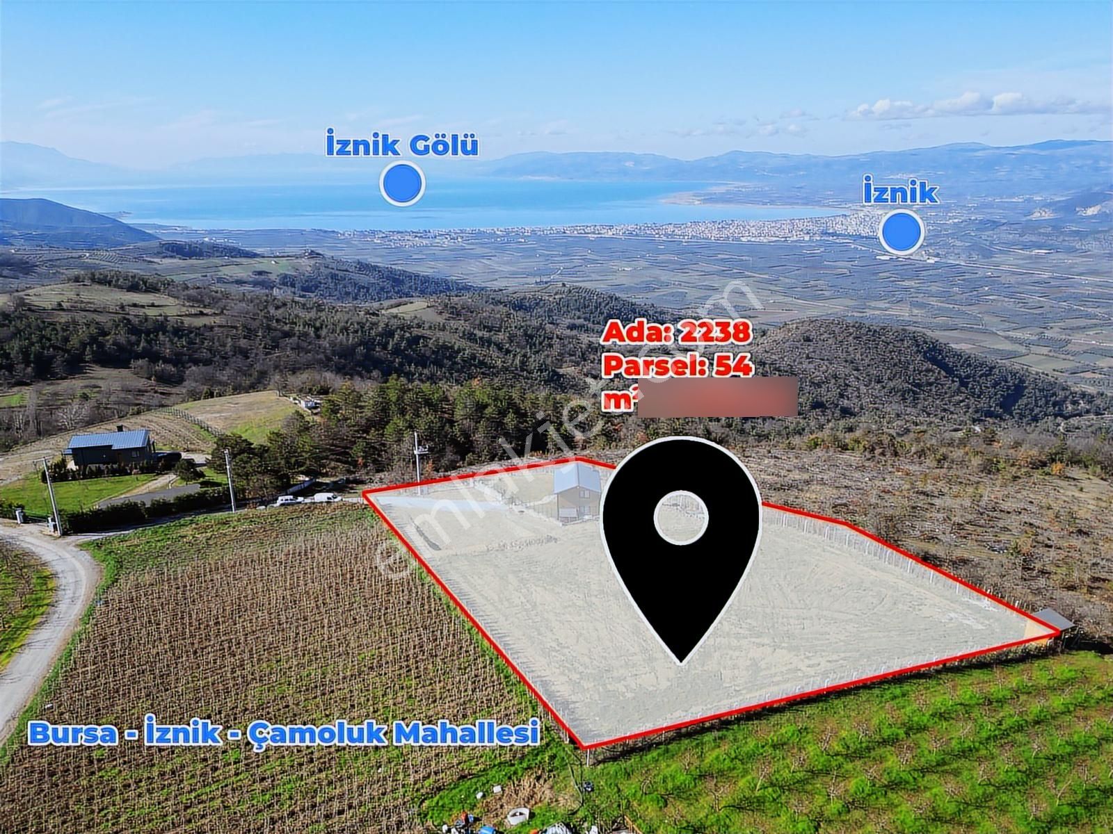 2m Yatırım'dan İznik Çamoluk Mah Full Göl Manzaralı Ağaç Ev - Görsel 13