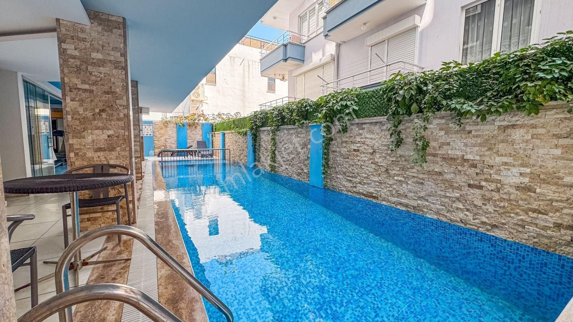 Alanya Güller Pınarı’nda Denize 300 M, Eşyalı 1+1 Satılık Daire - Görsel 12