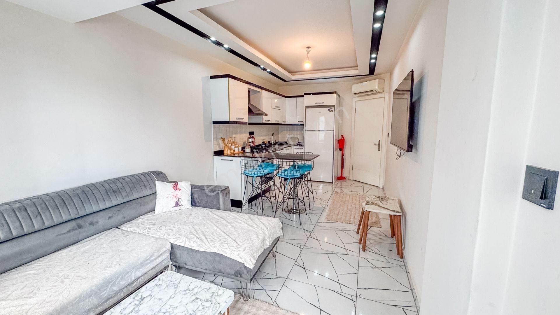 Alanya Güller Pınarı’nda Denize 300 M, Eşyalı 1+1 Satılık Daire - Görsel 5