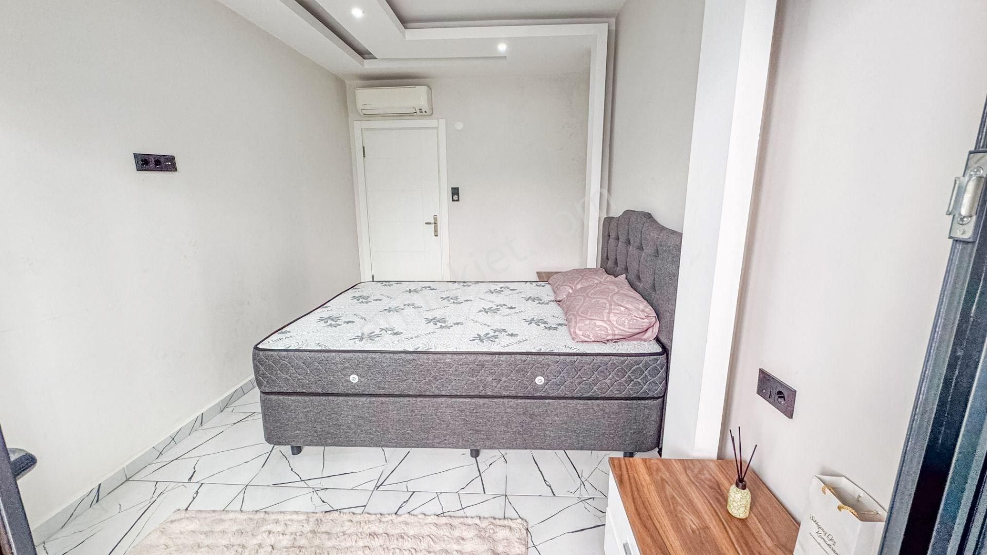 Alanya Güller Pınarı’nda Denize 300 M, Eşyalı 1+1 Satılık Daire - Görsel 9