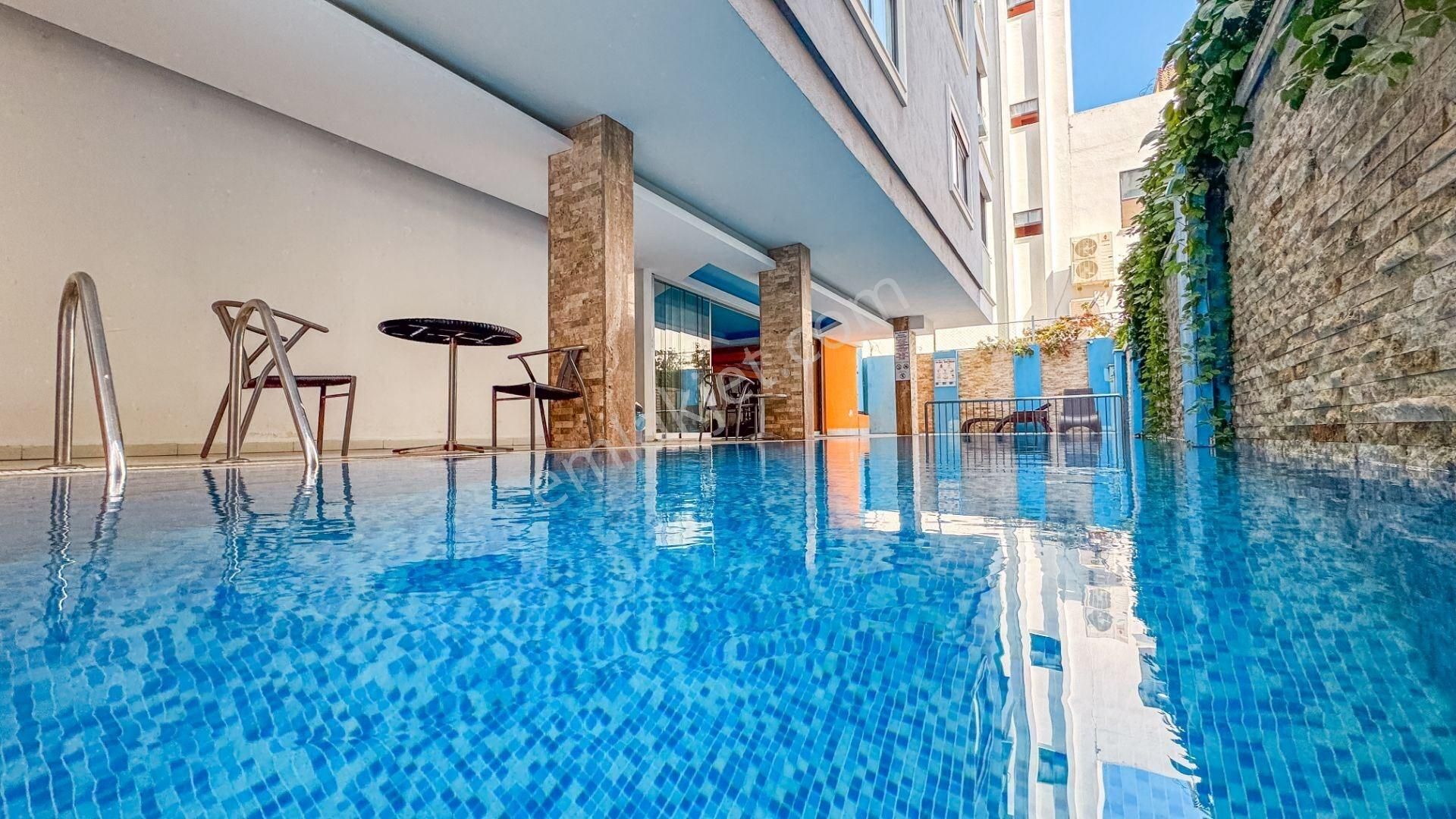 Alanya Güller Pınarı’nda Denize 300 M, Eşyalı 1+1 Satılık Daire - Görsel 13