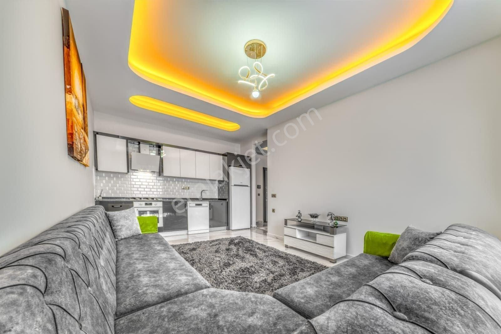 Alanya Oba’da 2+1 Full Lüks Mobilyalı Satılık Daire - Görsel 2