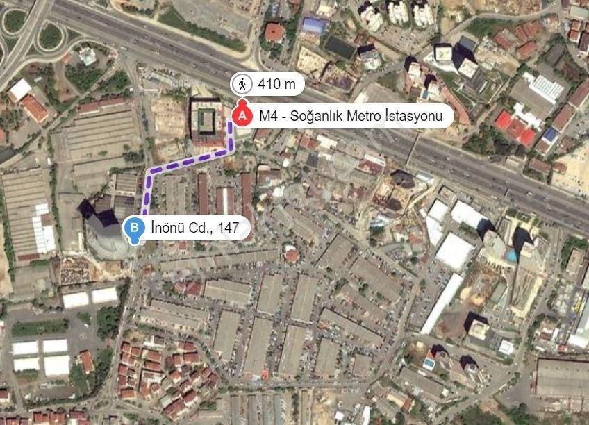 Kadiköy - Sabiha Gökçen Havalimanı Metro Yanı Kartal Kule Teraslı Kiralık 1+0 Ofis -dekorasyonlu- - Görsel 24
