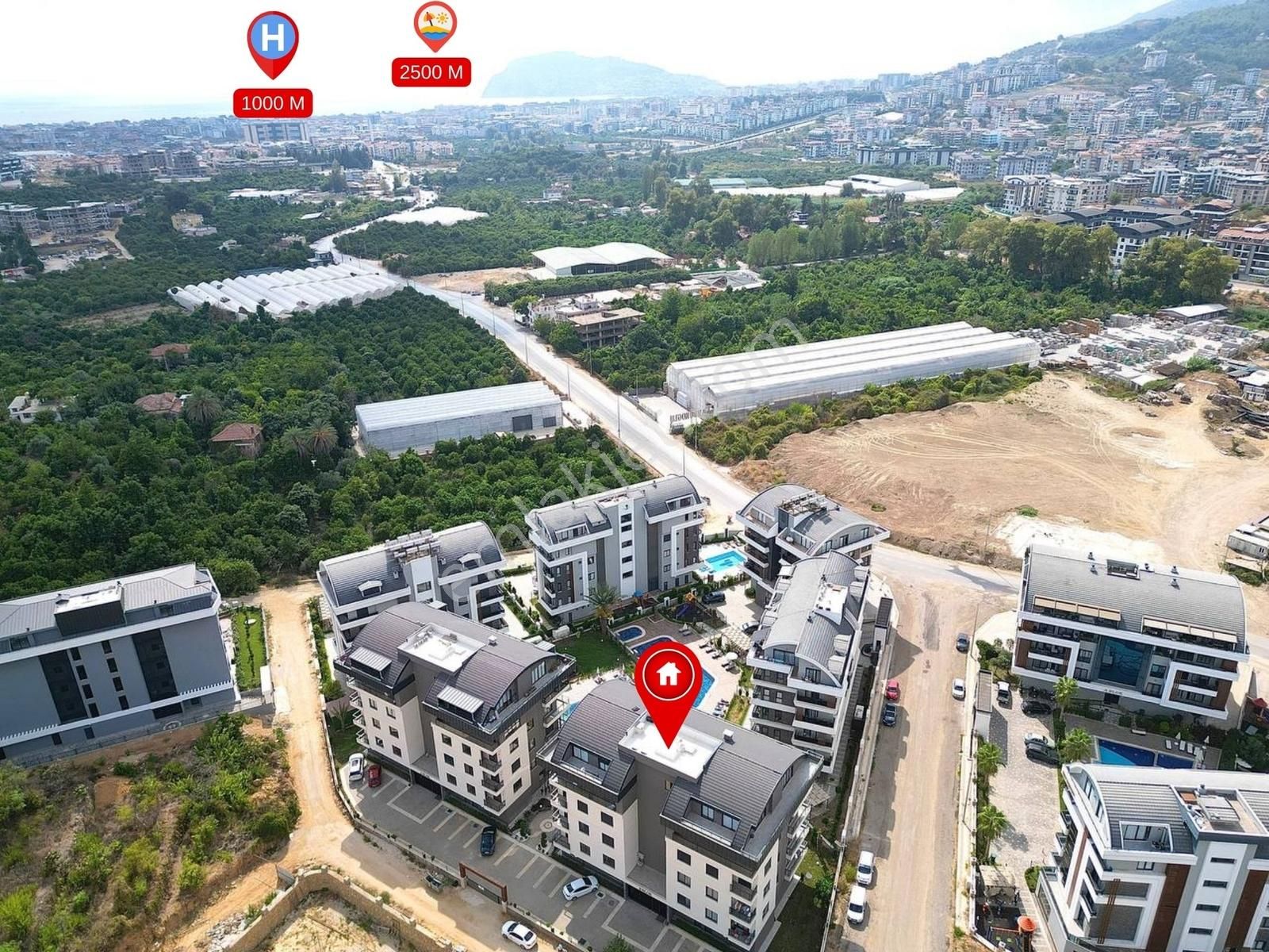 Oba'da Merkezi Konumda Kiralık 1+1 Geniş Daire - Görsel 12