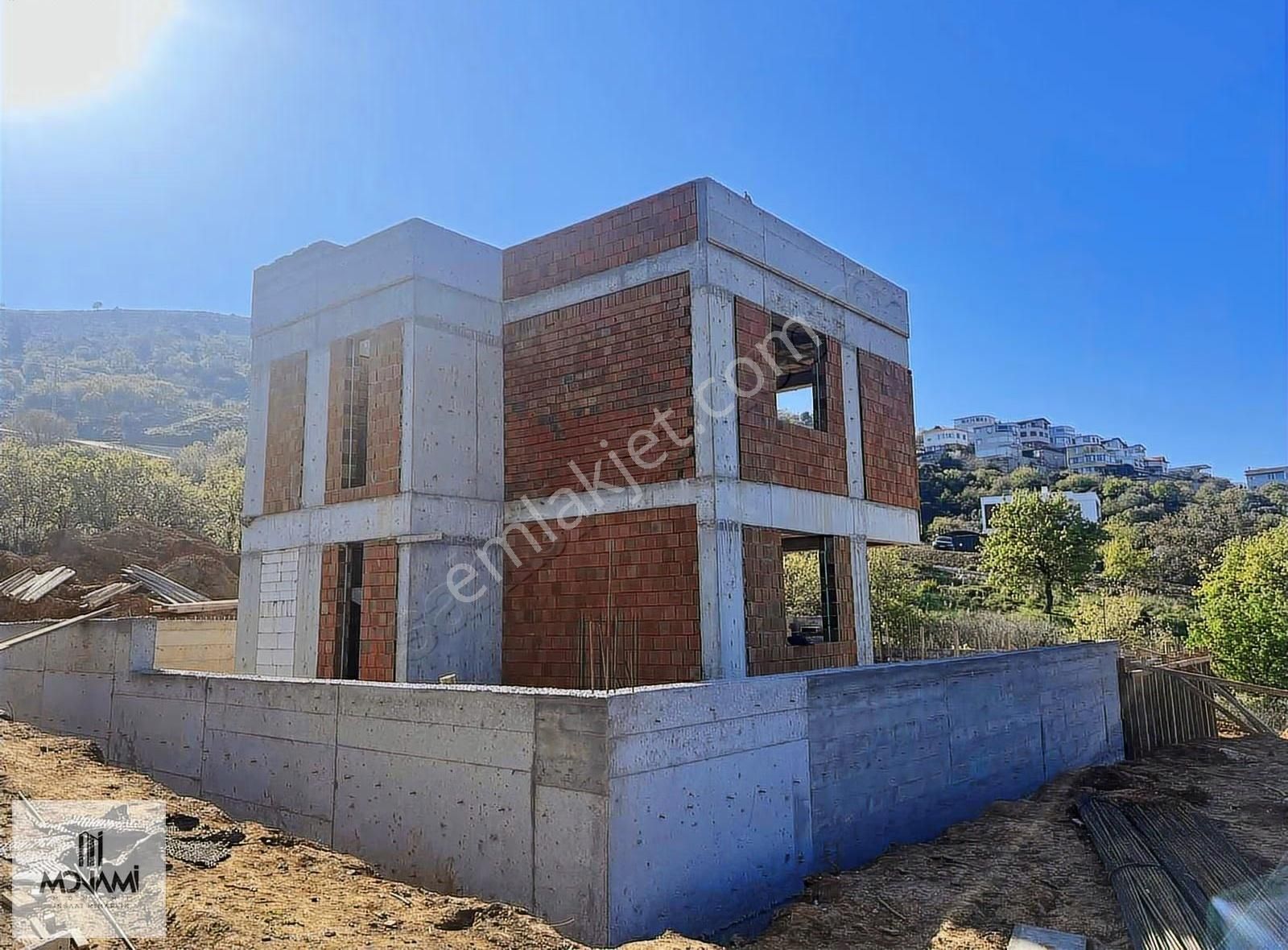 Yelkide Kent Koleji Üstü Tam Müstakil Havuzlu Natamam Villa - Görsel 4