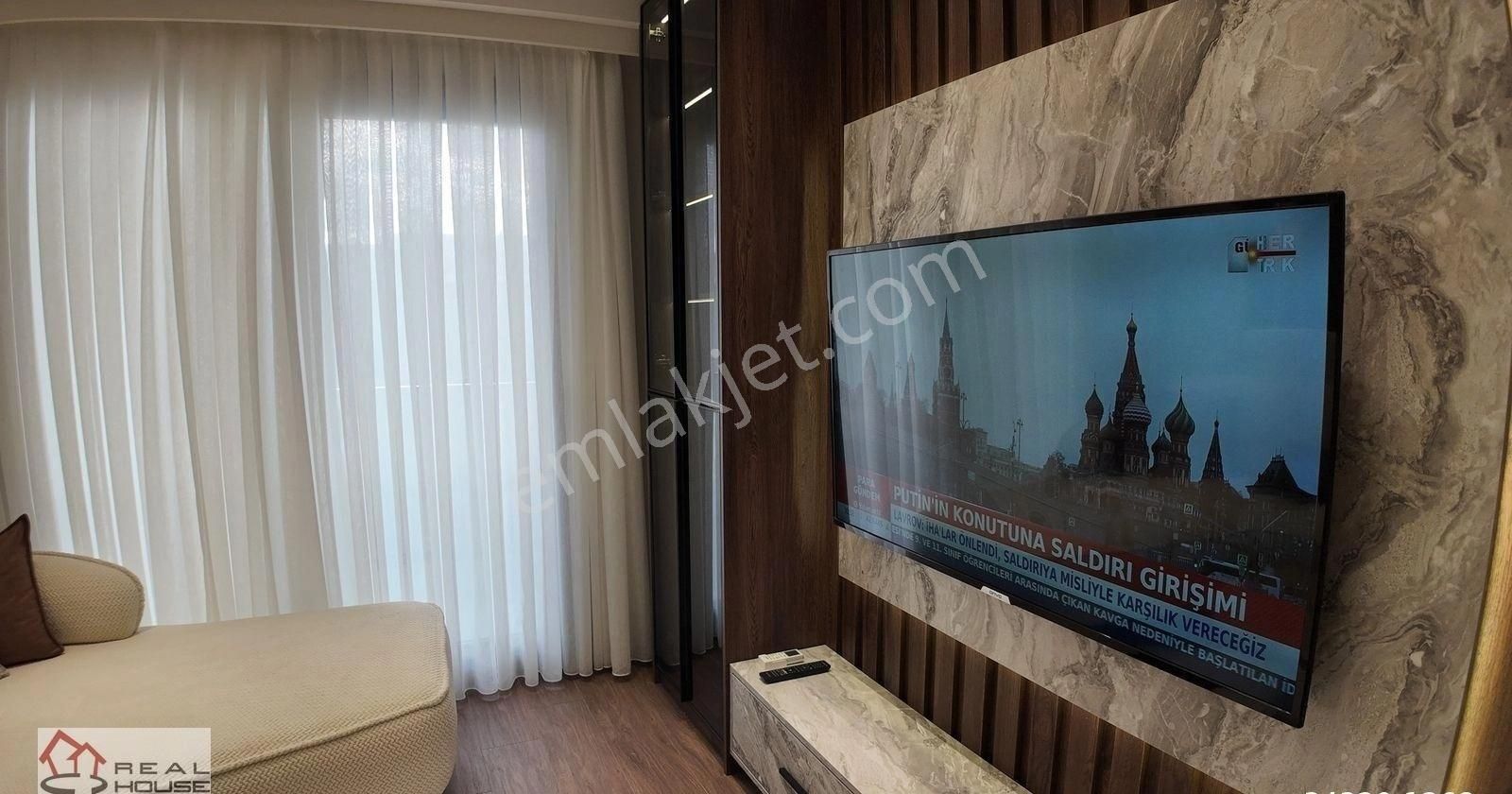 Sega Life Projesinde Sıfır Lüks Eşyalı Kiralık 1+1 Daire - Görsel 30