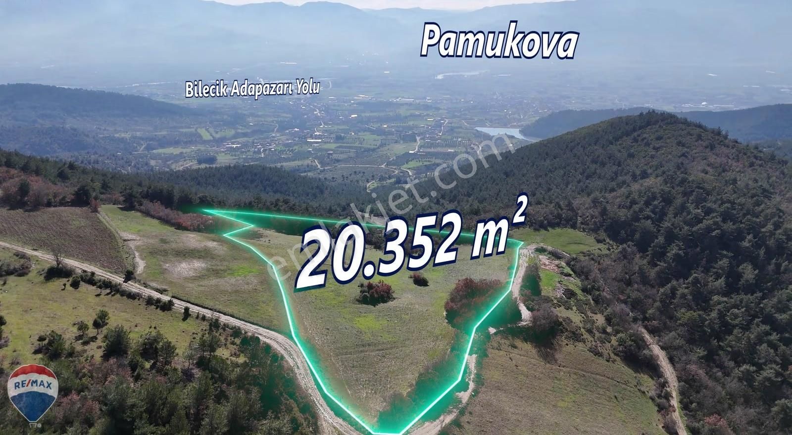 Remax Maviden İçinde Suyu Olan Panaromik Manzaralı Çiftlik Arsas - Görsel 2