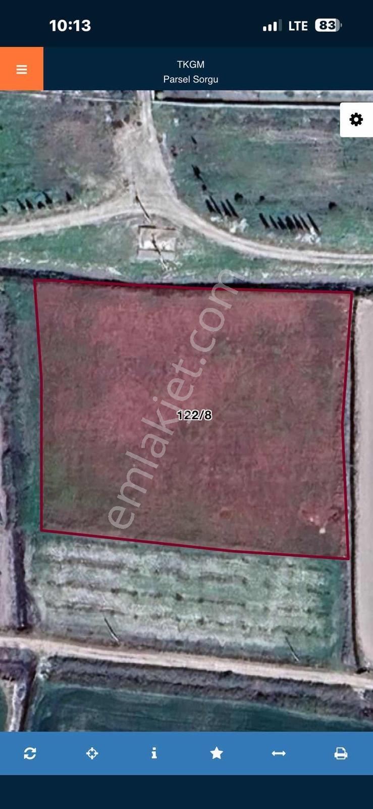 Aydın Ortaklar'da Organıze Sanayı Ye Sıfır Konumda 5812 M2