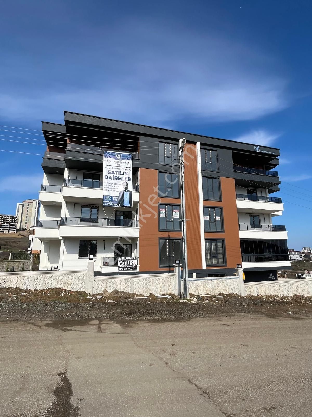 Gökdelenler Bölgesi Geniş Kupon Sıfır 3+1 Satılık Daire