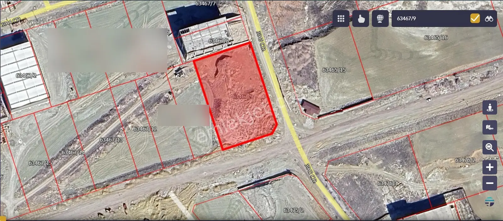 Anteks'te Satılık 339 M2 Yatırımlık Bulvara Cephe Köşe Parsel - Görsel 3