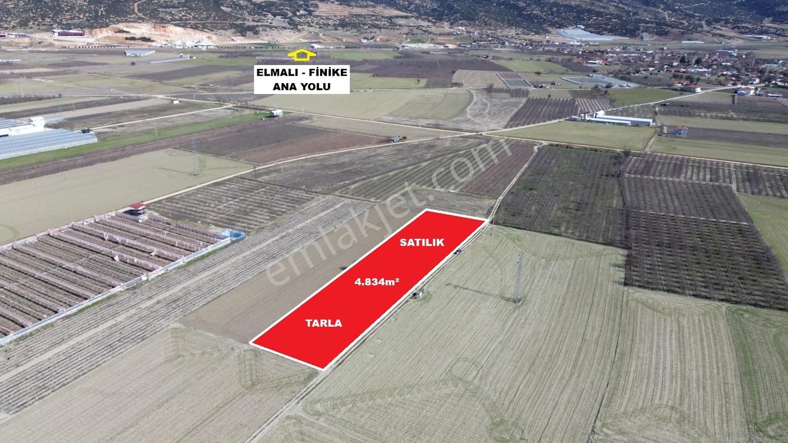 Vip Gayrimenkul'den Düdenköy Mah.en İyi Lokasyonda 4.834m² Tarla - Görsel 4