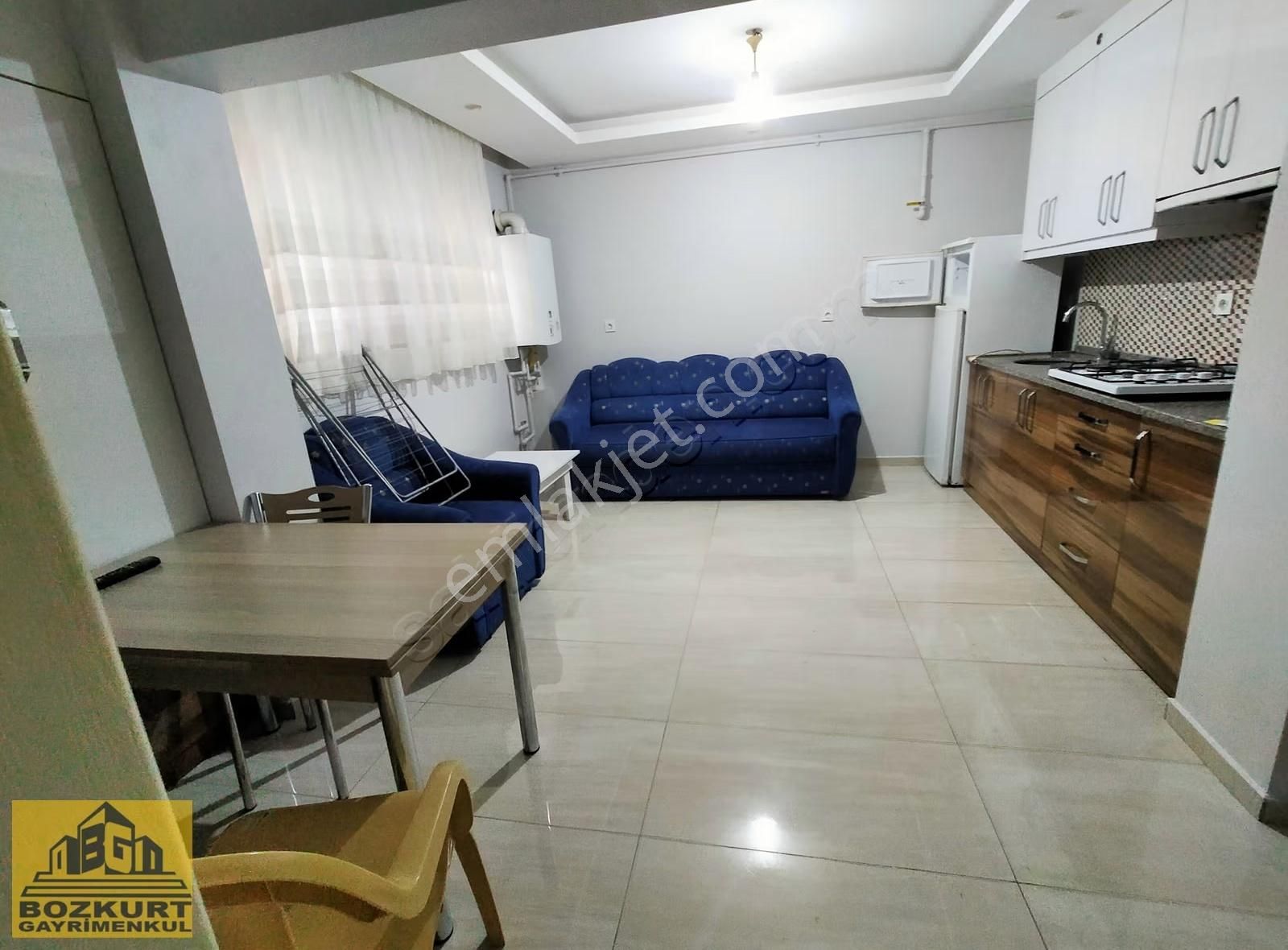 Mehmetcikde Kiralık 50m2 1+1 Eşyalı Apart Daire - Görsel 13