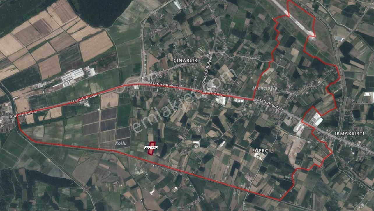Deka Gayrimenkul'den Havalimanına Yakın Satılık 20.611 M² Tarla - Görsel 3