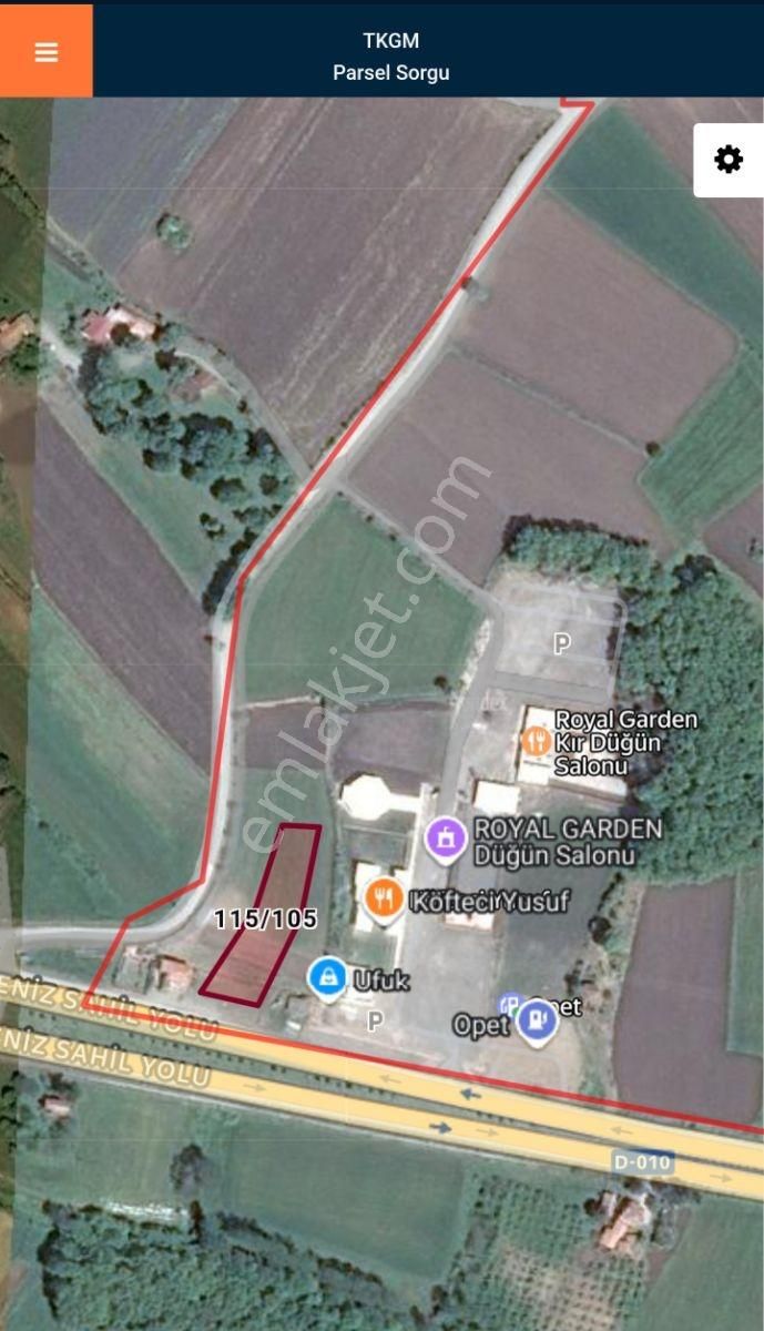 Deka Gayrimenkul'den Bafra'da Anoyola Cephe Satılık Tarla - Görsel 4