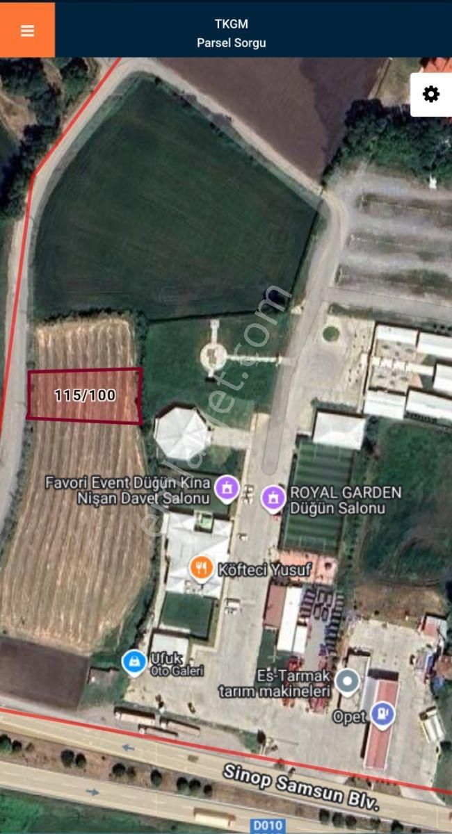 Deka Gayrimenkul'den Samsun-sinop Yoluna 50m Satılık Tarla - Görsel 2