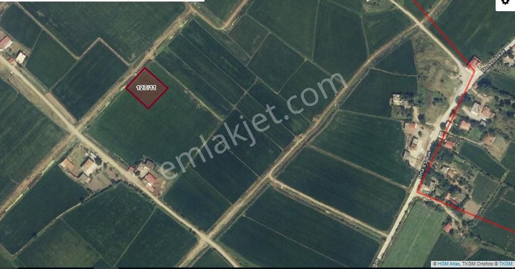 Deka Gayrimenkul'den Bafra Koruluk'ta 2566 M² Satılık Tarla - Görsel 2