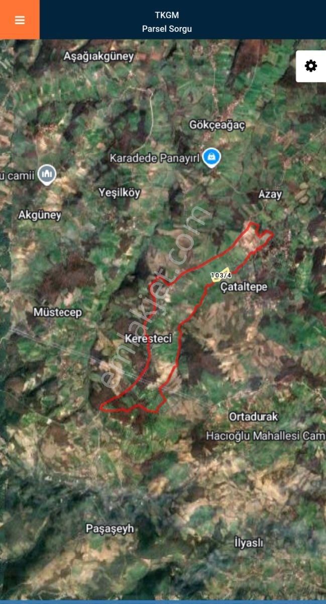 Deka Gayrimenkul'den Keresteci Köyü'nde Satılık Tarla Hissesi