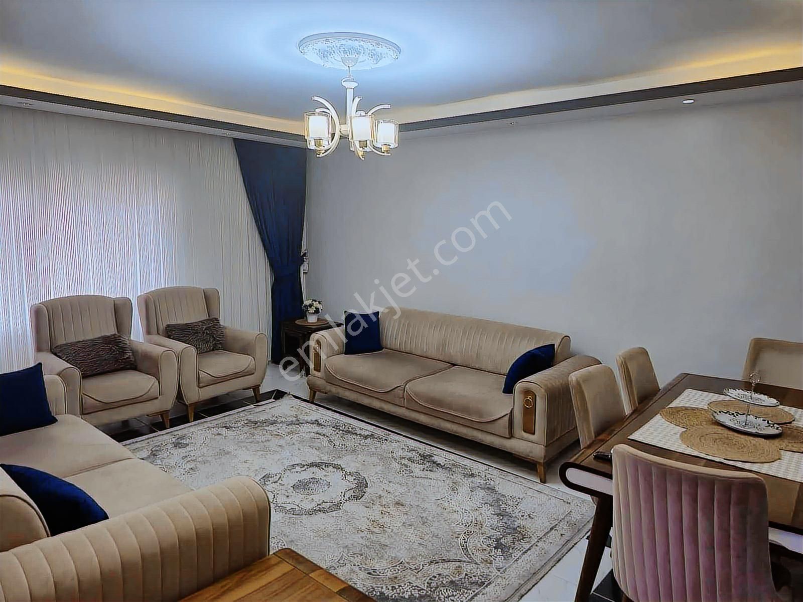 #-yat-# Güneykent De Full Yapılı Masrafsız Ara Kat Daire - Görsel 2