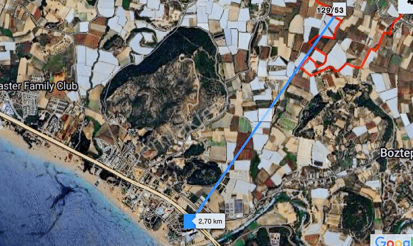 Antalya Manavgat Yalçıdibi Satılık Tarla - Görsel 4