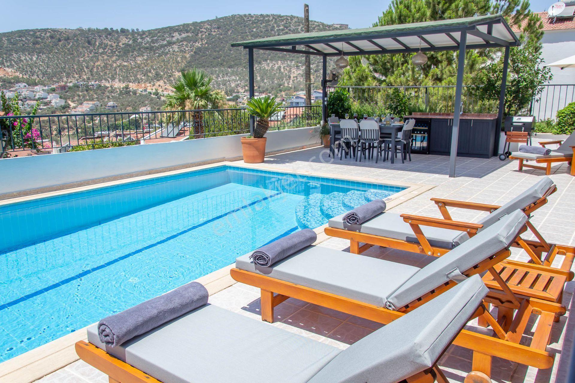 Kalkan Kızıltaş’ta Özel Havuzlu, Modern Tasarımlı Yazlık Villa - Görsel 7