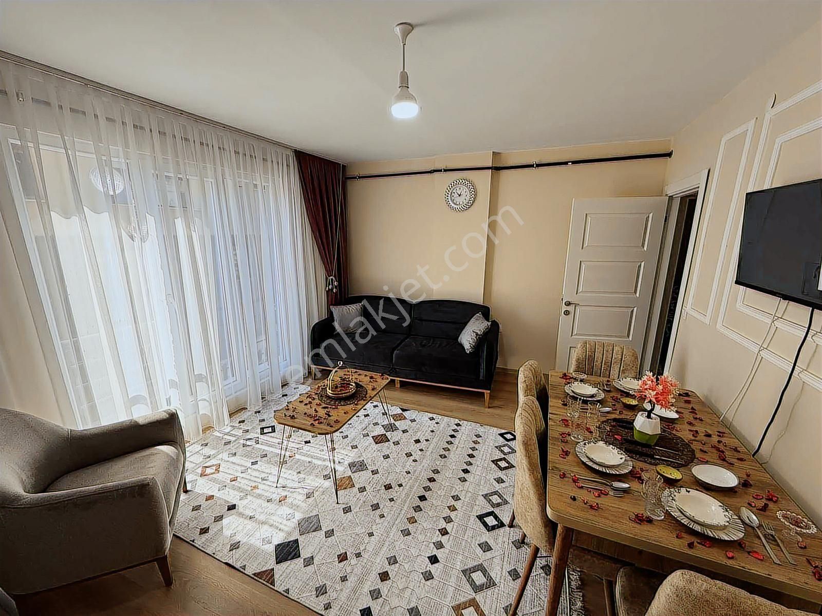 Sıfır Bina Full Eşyalı 1.kat Ferah Lüks 2+1 Daire + Adliye 19 Dk - Görsel 5