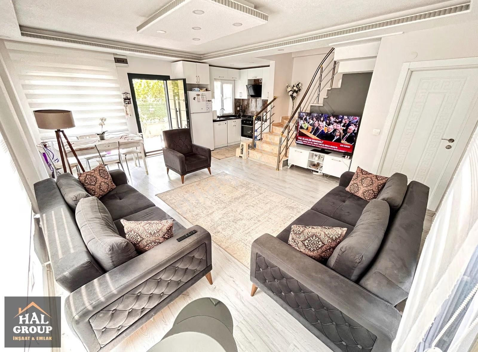 ╭╯hâl Group╰╮ Denize 550m Alt Geçitten Plaja! Bahçeli 4+1 Villa - Görsel 9