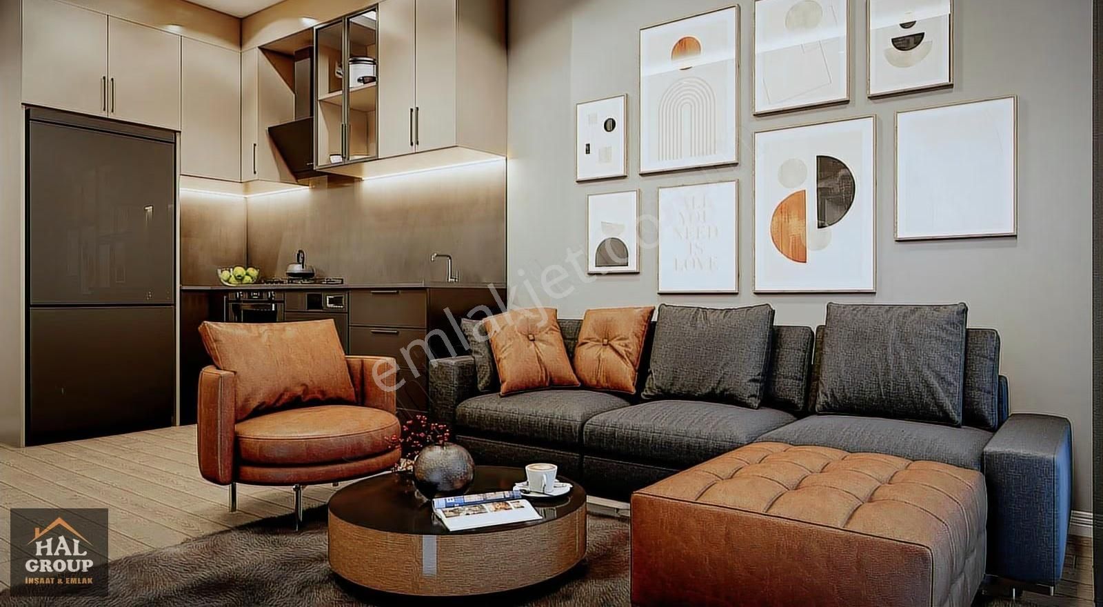 ╭╯hâl Group╰╮süleymanpaşa Atatürk Mah. 45 M² Net 1+1 Daire - Görsel 7