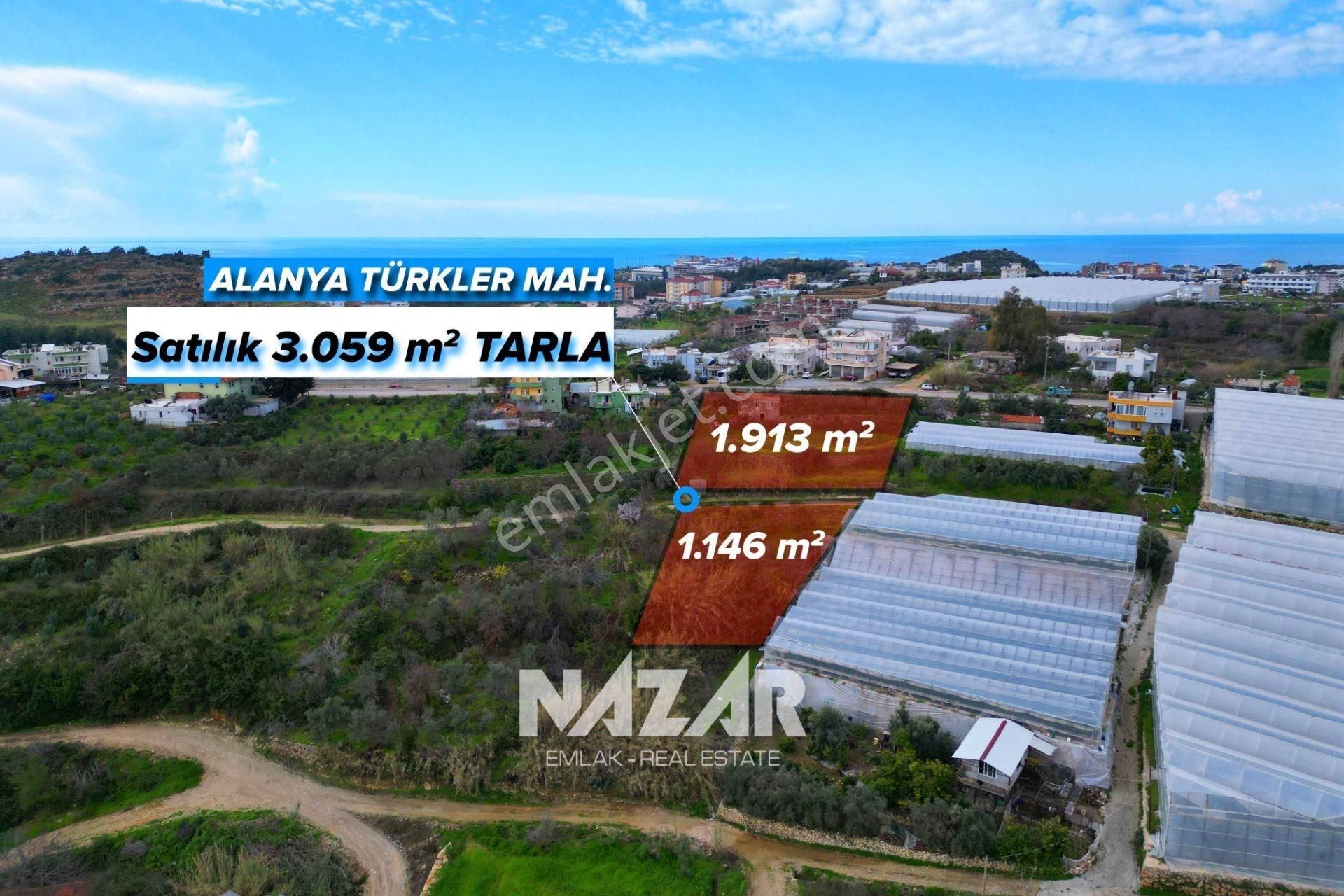 Alanya Türkler’de 3.059 M² Satılık Tarla Ve 2+1 Ev - Görsel 2