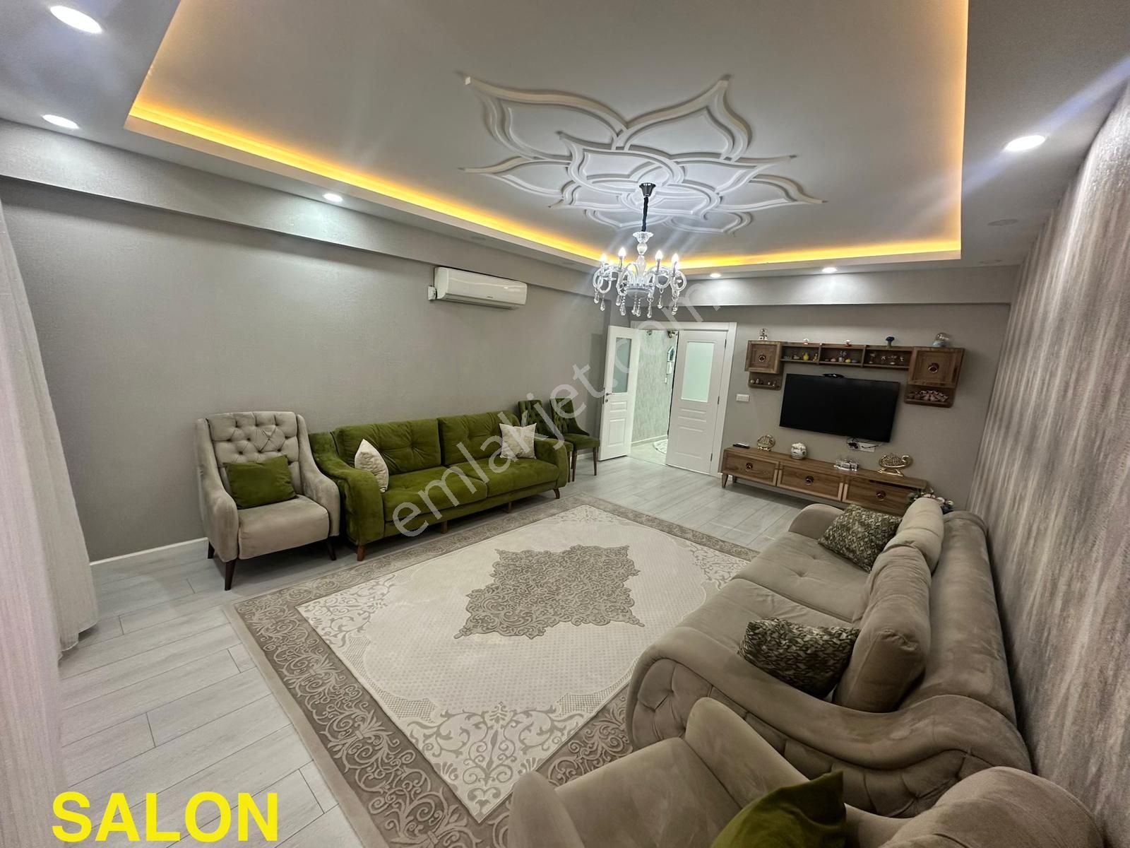 Mesken'den Akkent Mh Millet Cami Civ Yemek Odalı 3,5+1 Lüx Daire - Görsel 9