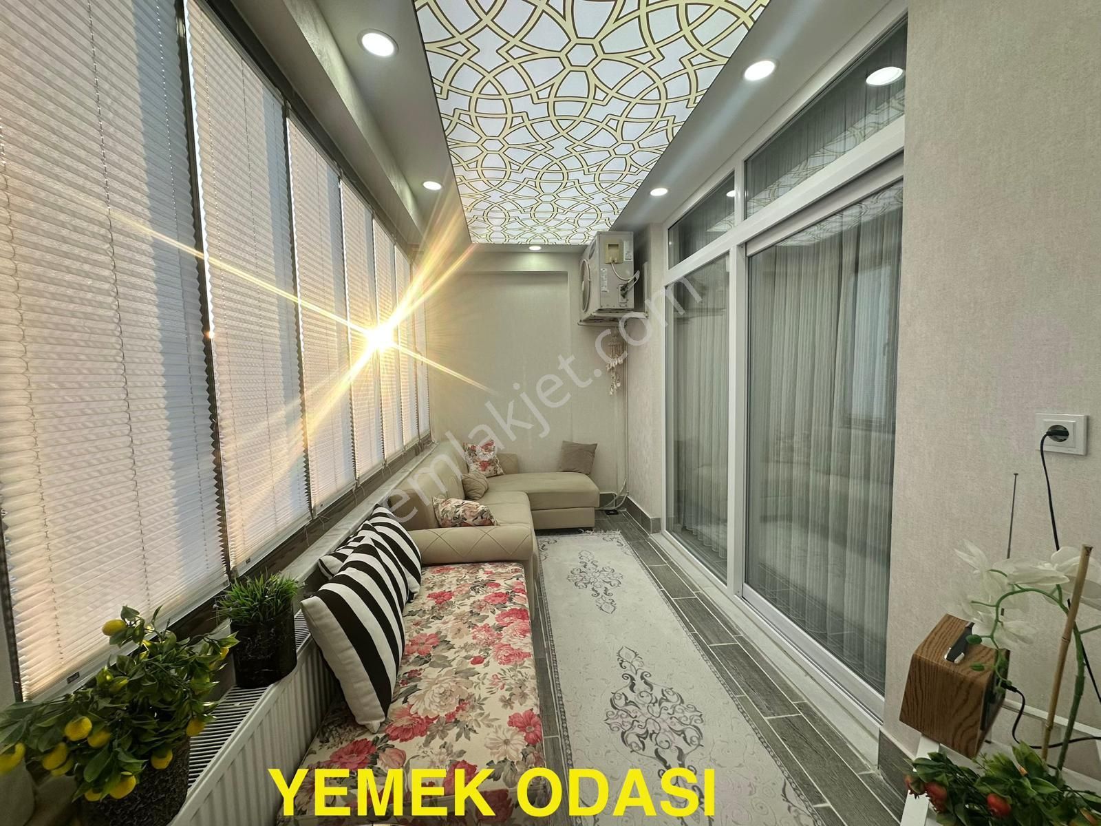 Mesken'den Akkent Mh Millet Cami Civ Yemek Odalı 3,5+1 Lüx Daire - Görsel 15