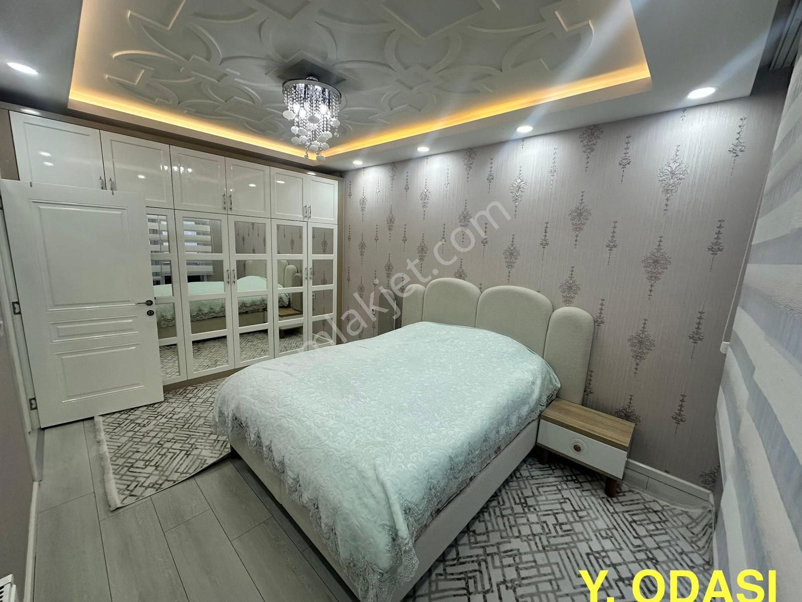 Mesken'den Akkent Mh Millet Cami Civ Yemek Odalı 3,5+1 Lüx Daire - Görsel 17