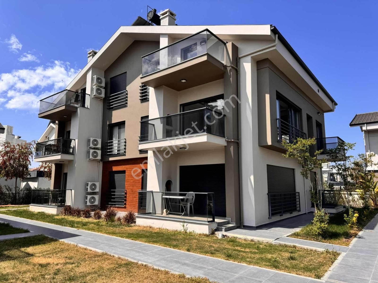 Fethiye Akmaz Plajına 250m | Site İçinde Sıfır 4+1 Çatı Dubleks - Görsel 12