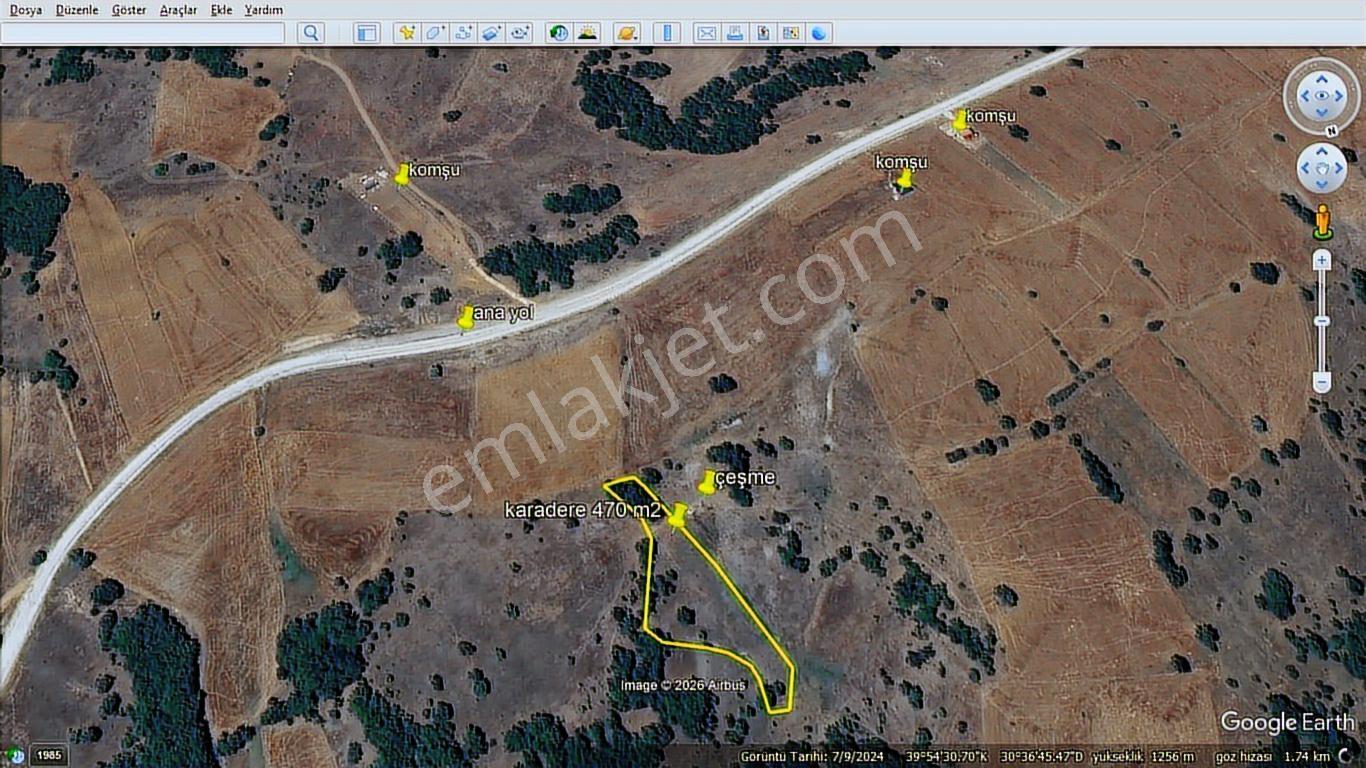 Başkan Emlaktan Satılık Karadere Mah 470 M2 Bahçe Yeri . Hesaplı - Görsel 8