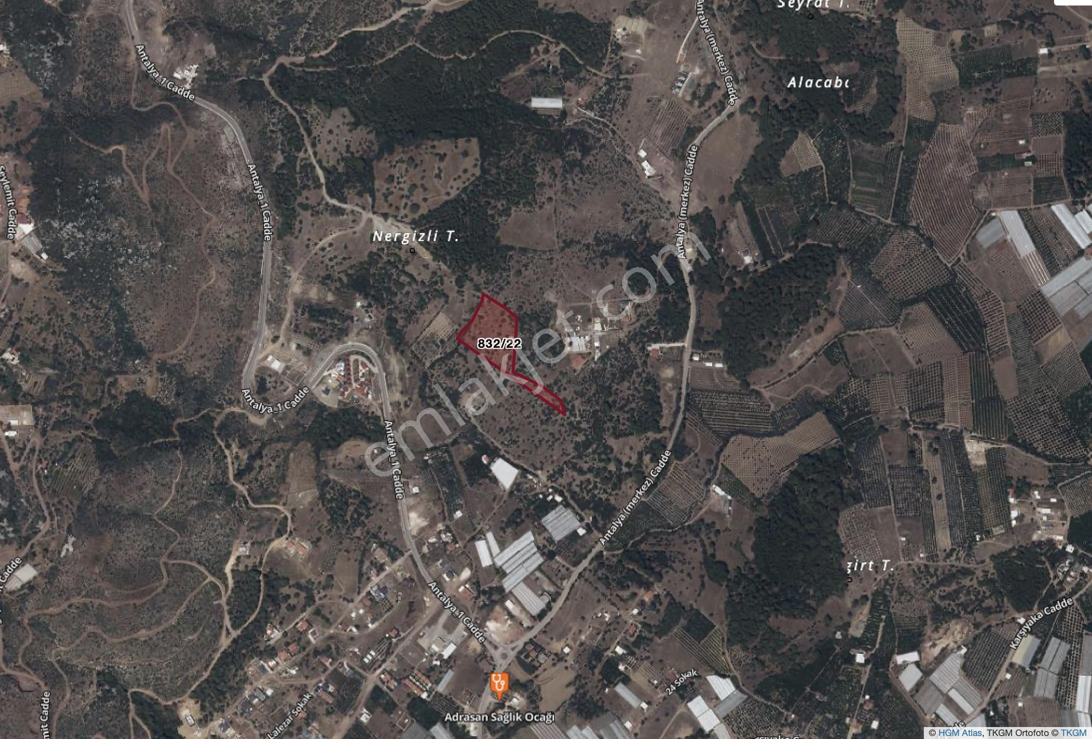 Adrasanda Satılık 2.000 M² Tarla | Rızai Taksimli - Görsel 4