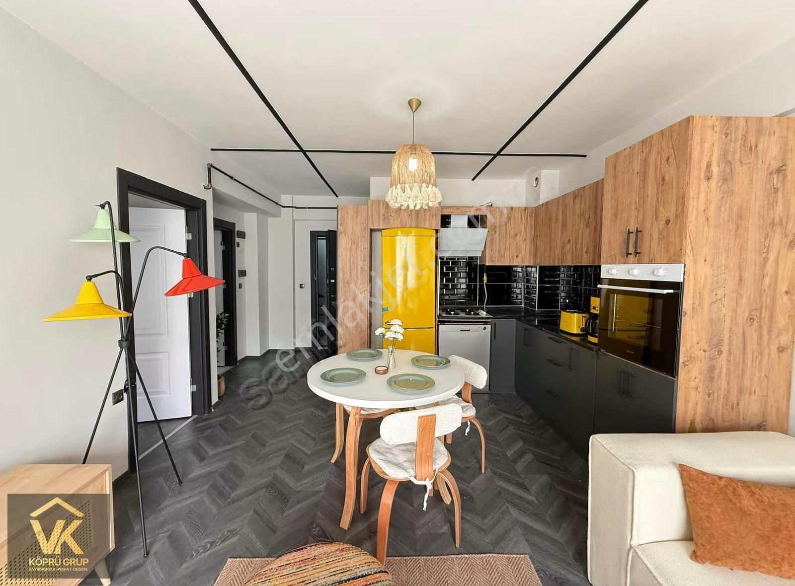 Vk Köprü Grup'tan Havuzlu Sitede Satılık 1+1 - Görsel 18