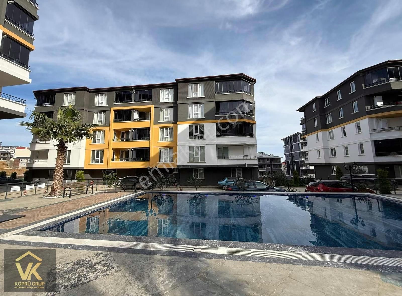 Vk Köprü Grup'tan Havuzlu Sitede Satılık 1+1 - Görsel 7