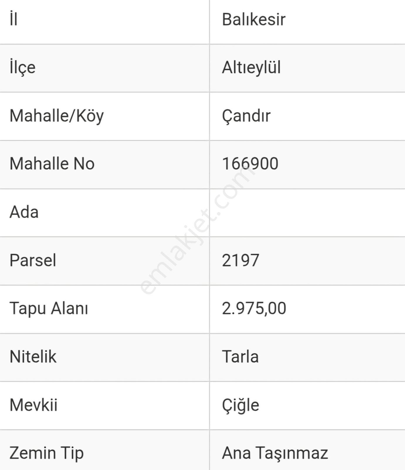 Balıkesir Altıeylül Çandır Da Yatırım Fırsatı Satılık Tarla - Görsel 4