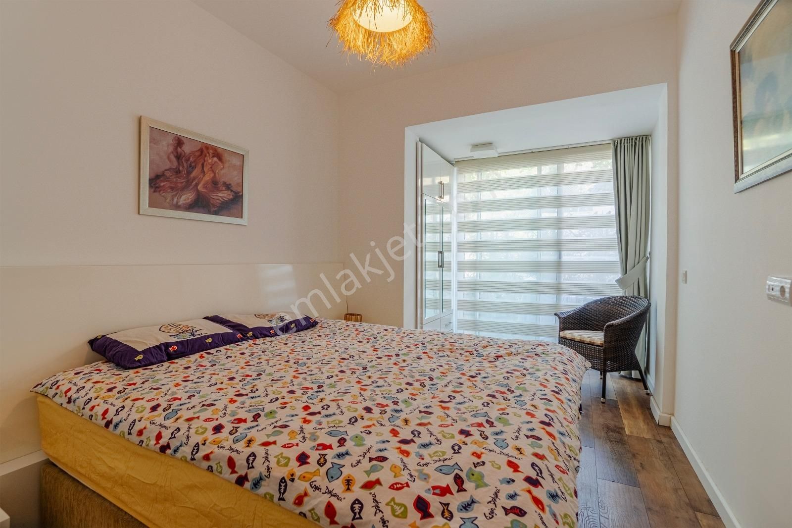 Alanya Konaklıda Özel Dekorasyonlu 2+1 Satılık Daıre - Görsel 19