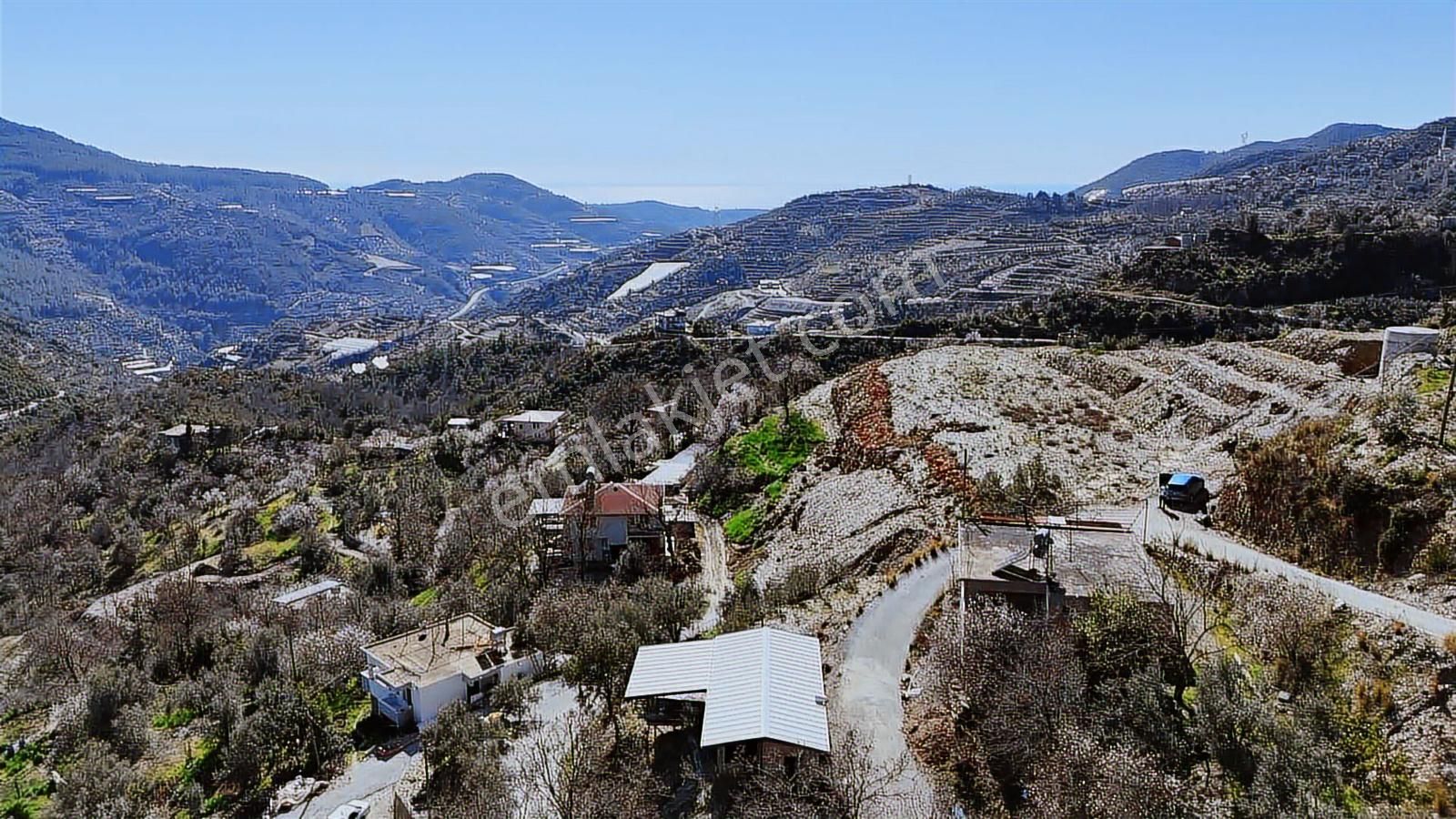 Alanya Yenice'de 1.717m2 Deniz Manzaralı Müstakil Yaşam Alanı - Görsel 29