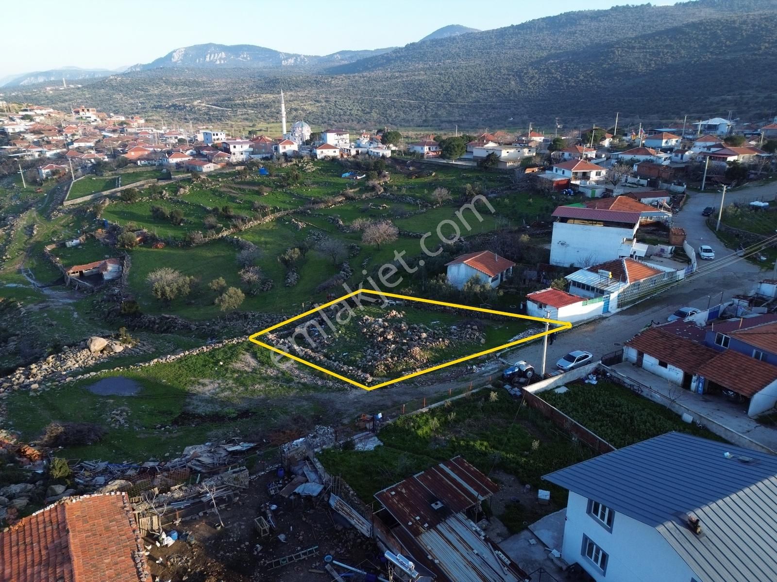 İzmir Menemen Alaniçi Köyü Acil Satılık Fırsat 2kat İmarlı Arsa - Görsel 5