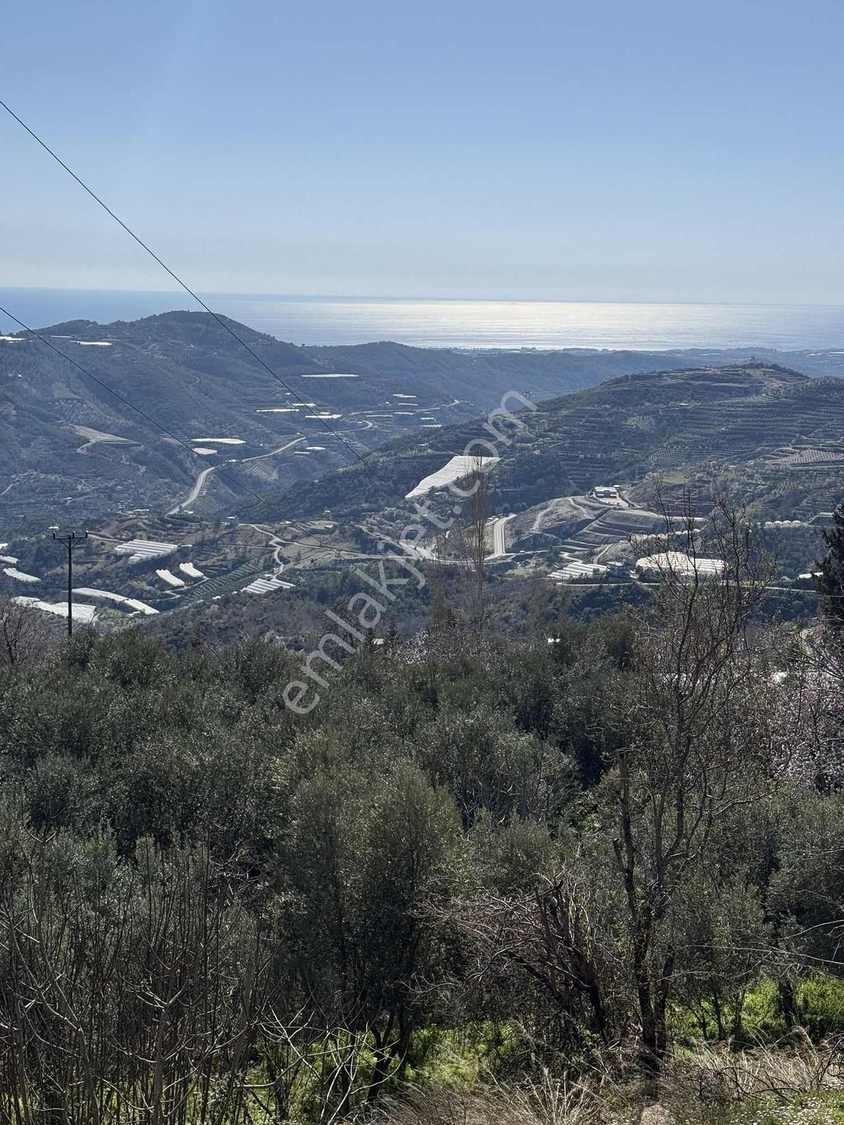 Alanya Yenicede Full Deniz Manzaralı 1.587m² Yola Sıfır Arsa!! - Görsel 22