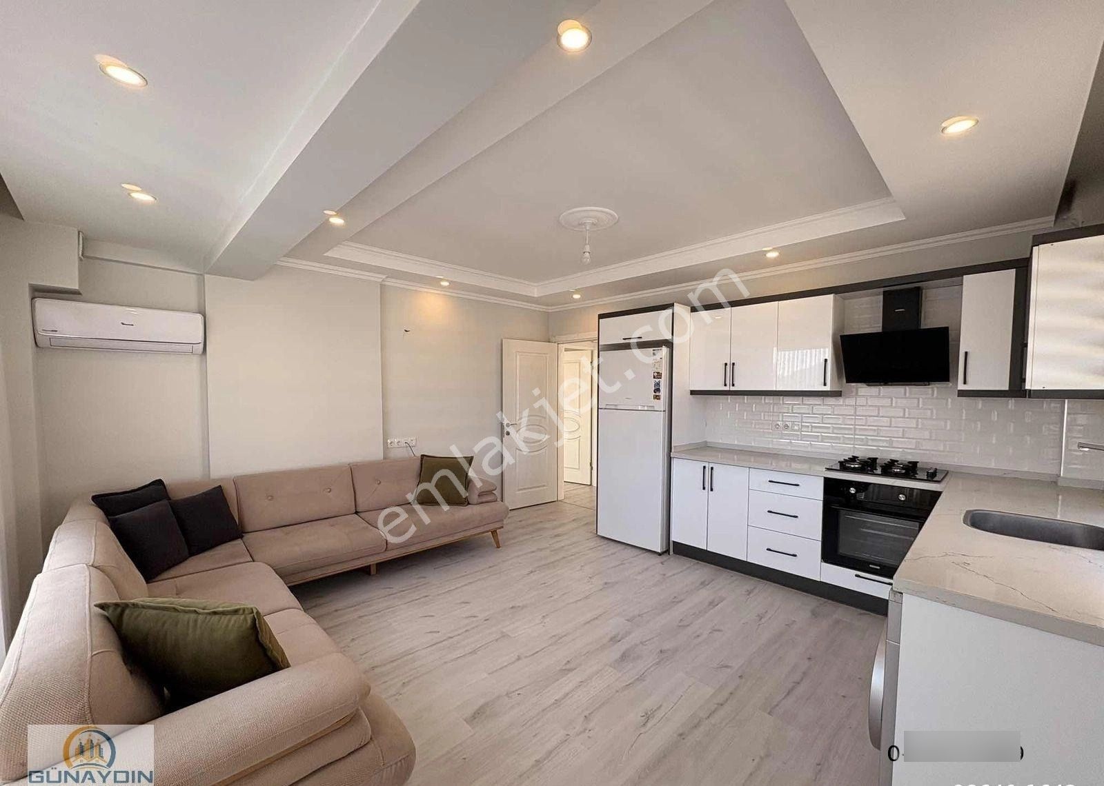 Muğla Cumhuriyet Mah. Geniş Satılık 2+1 Daire - Görsel 2