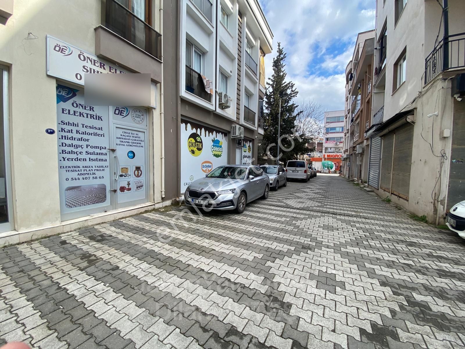 Menderes Merkezde Migros Yakını Yeni Binada Kiralık Dükkan - Görsel 8