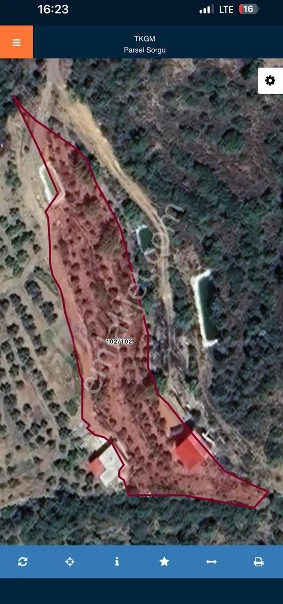 Yenigüney Köyünde Satılık Kurulu Düzen Tarla - Görsel 2