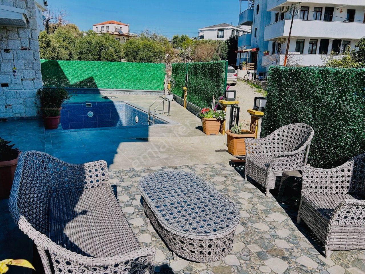 Didim Hisar'da Satılık Müstakil Havuzlu Villa 3+1 - Görsel 12