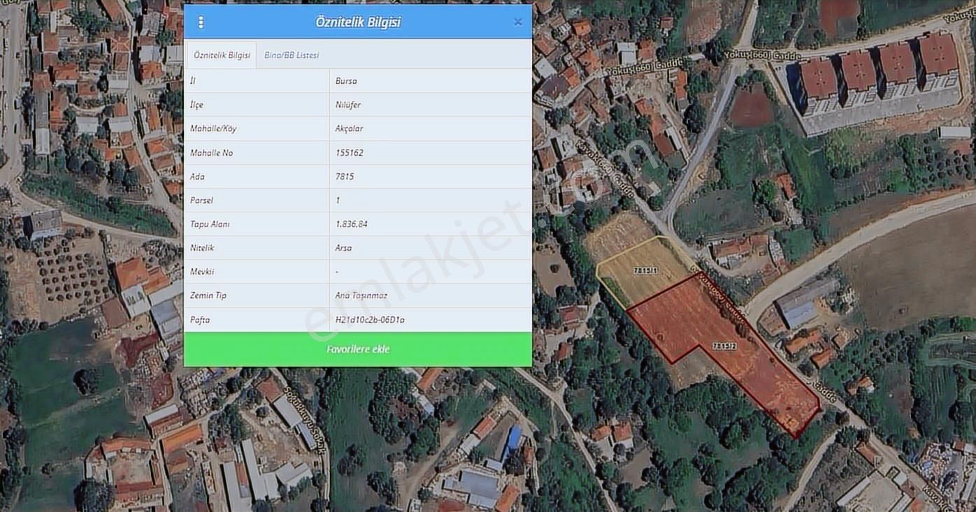 Akçalar Yeni İmar Bölgesinde 6611 M2 Satılık Arsa - Görsel 12