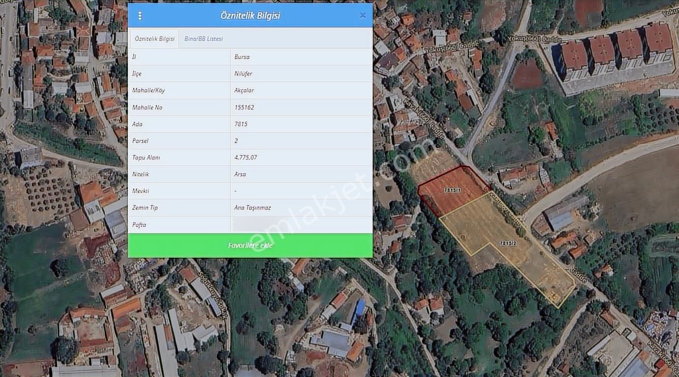 Akçalar Yeni İmar Bölgesinde 6611 M2 Satılık Arsa - Görsel 19
