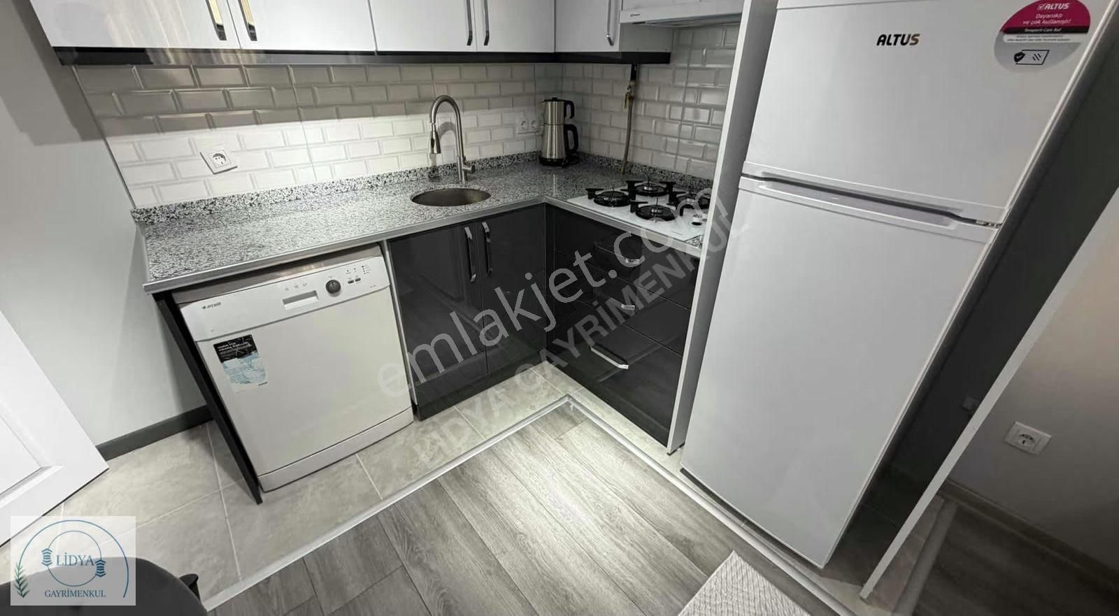 Modern Konsept! Metro 10 Dk Otoparklı Sıfır Eşyalı Arakat 1+1 - Görsel 27