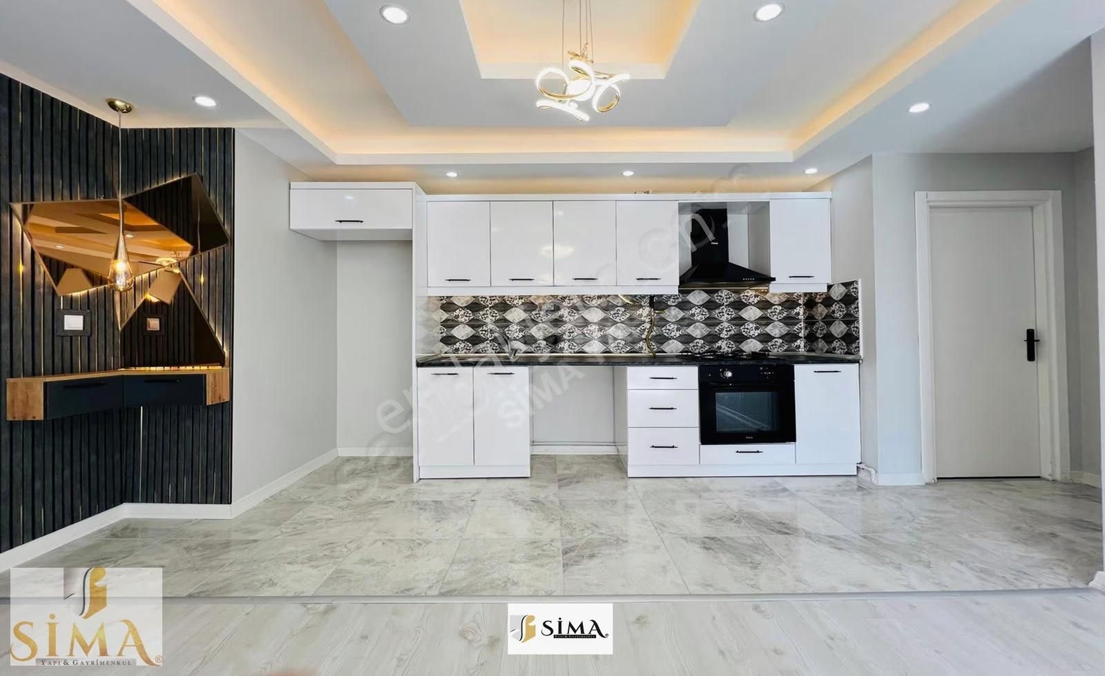 Havuzlu Güvenlikli Site İçi Full Dekorlu Satılık 1+1 Daire !!! - Görsel 23