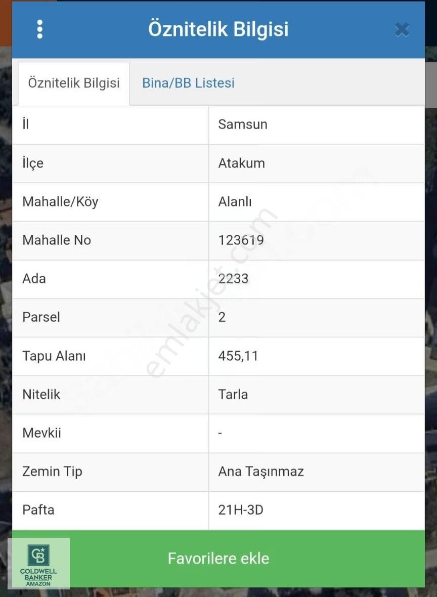 Cb. Amazondan Alanlı Mevkii Villa İmarlı Arsa - Görsel 2